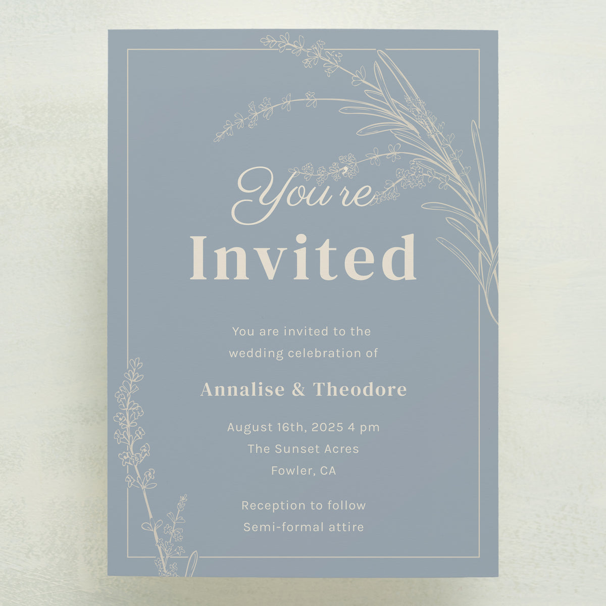 Boundless Wedding Invitations