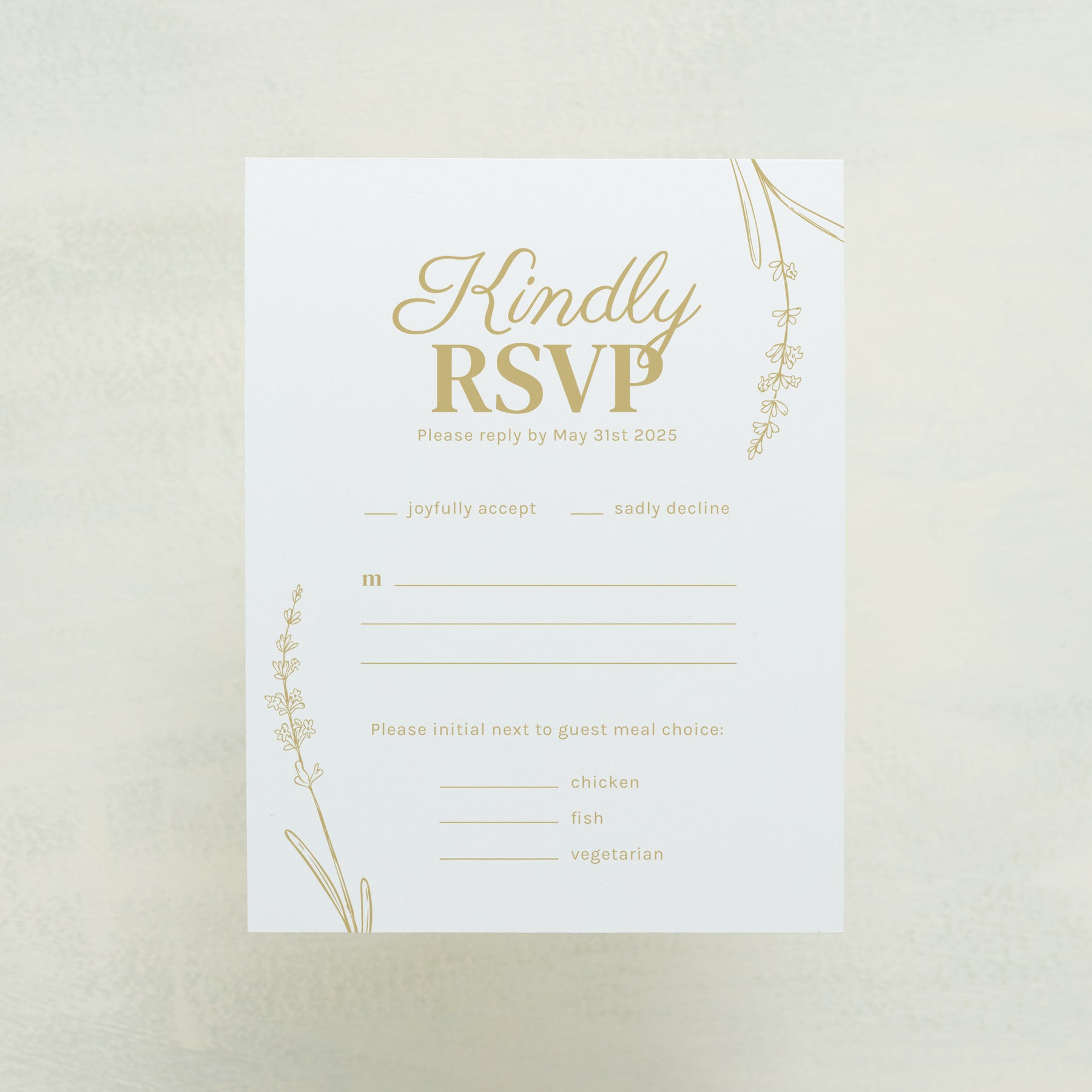 Boundless RSVP Cards