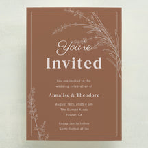 (Sample) Boundless Wedding Invitations