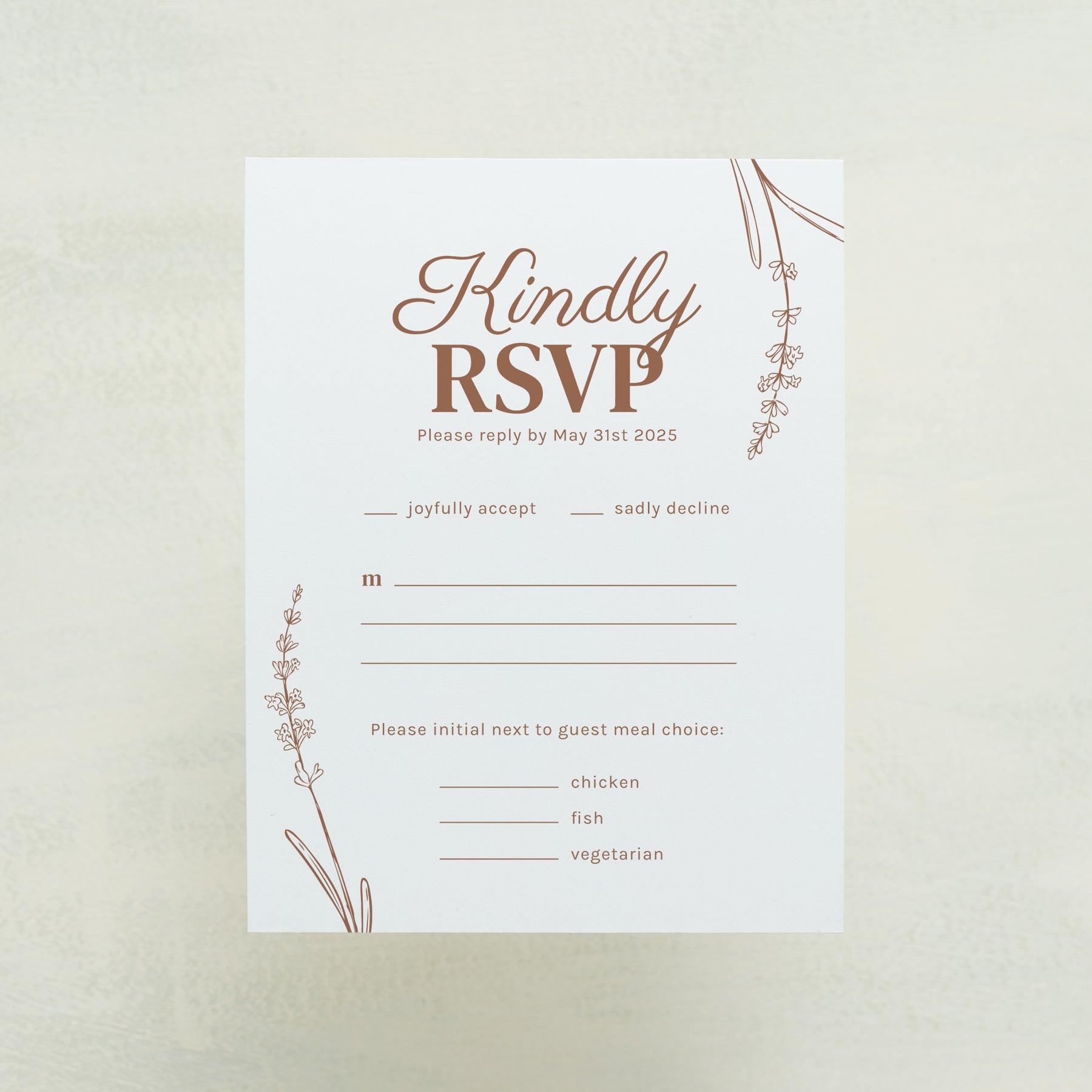 Boundless RSVP Cards