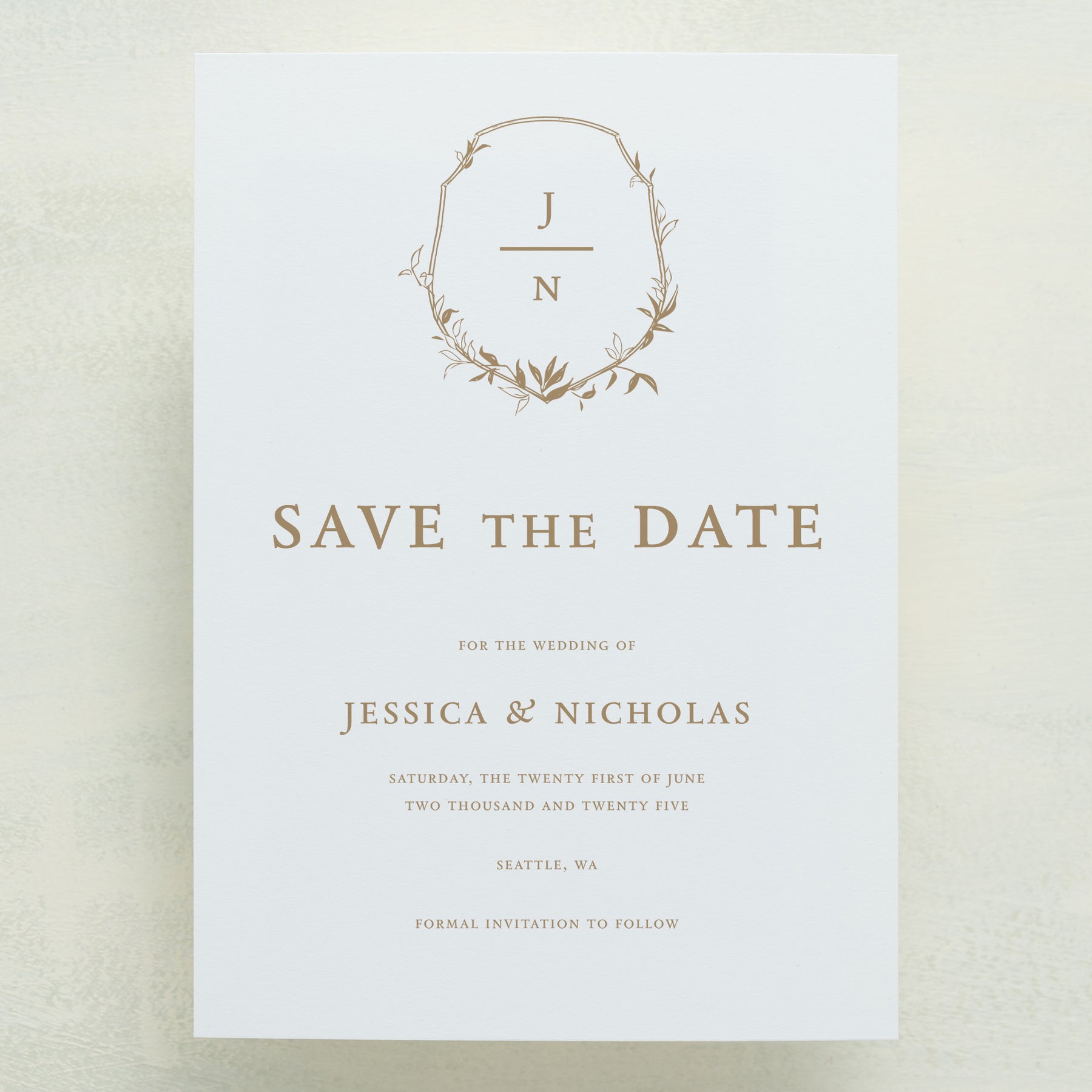 (Sample) Monarch Save The Date