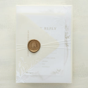 (Sample) Monarch Wedding Invitations