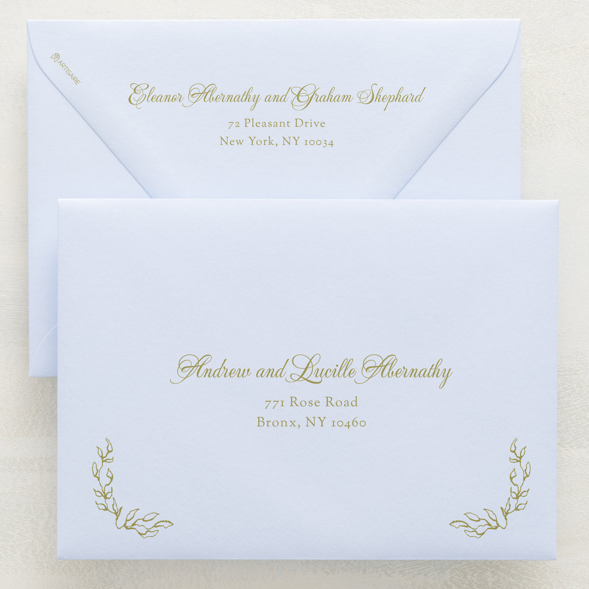 Promenade Addressed Envelopes