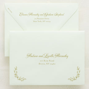 Promenade Addressed Envelopes