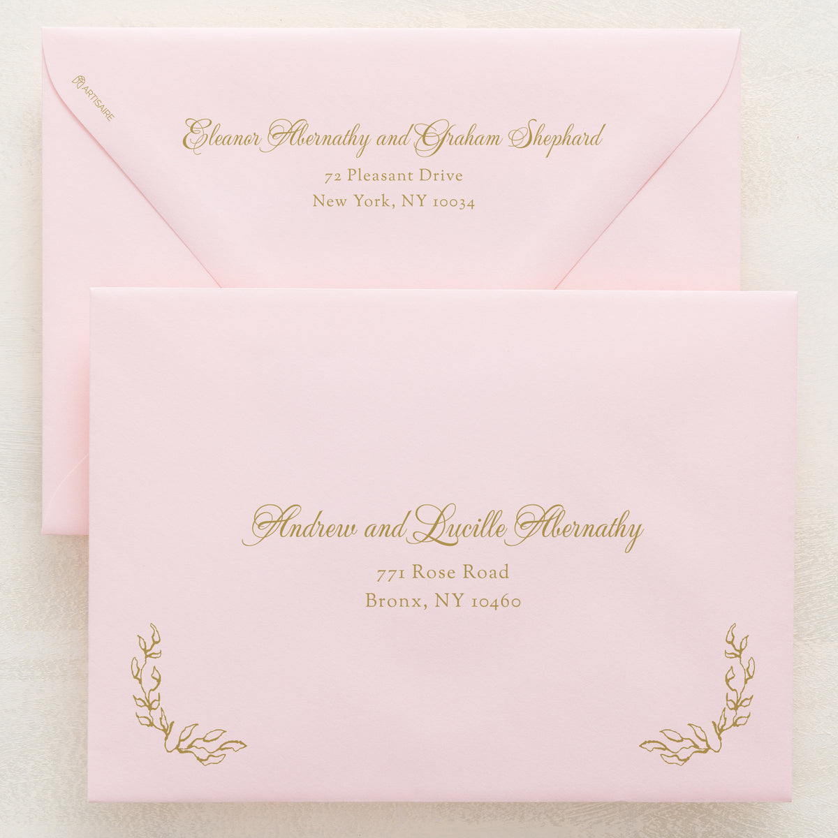 Promenade Addressed Envelopes