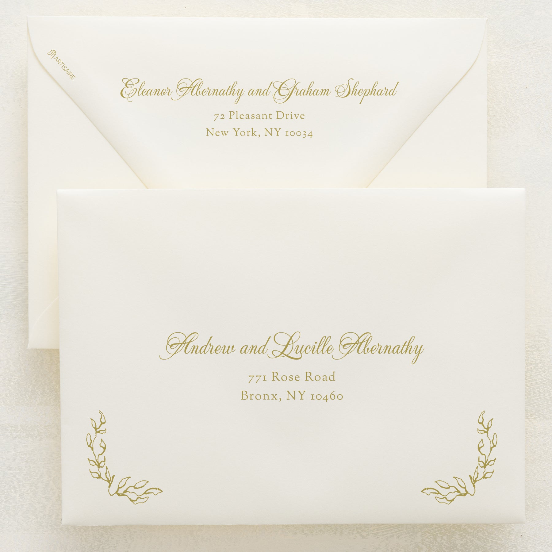 Promenade Addressed Envelopes