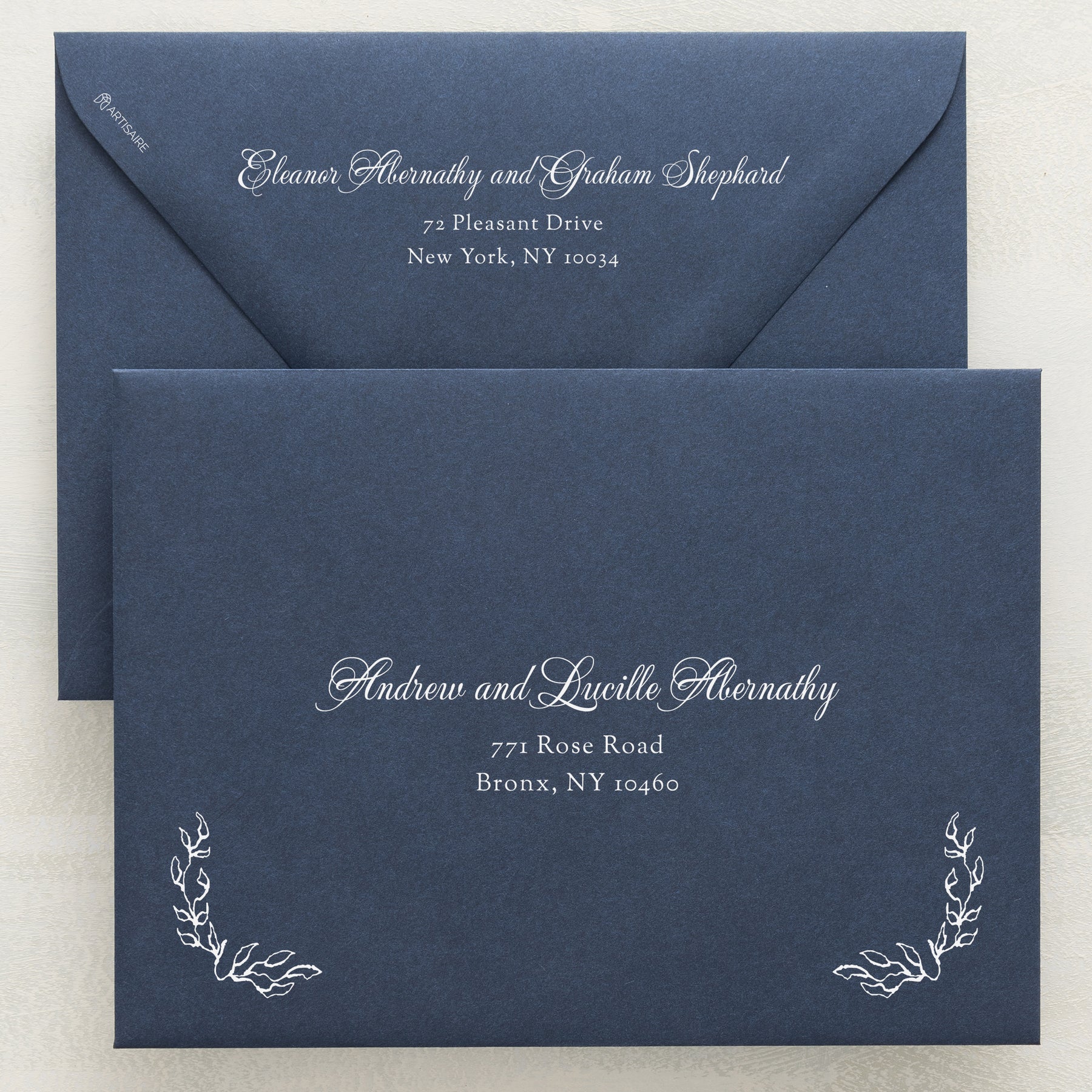 Promenade Addressed Envelopes