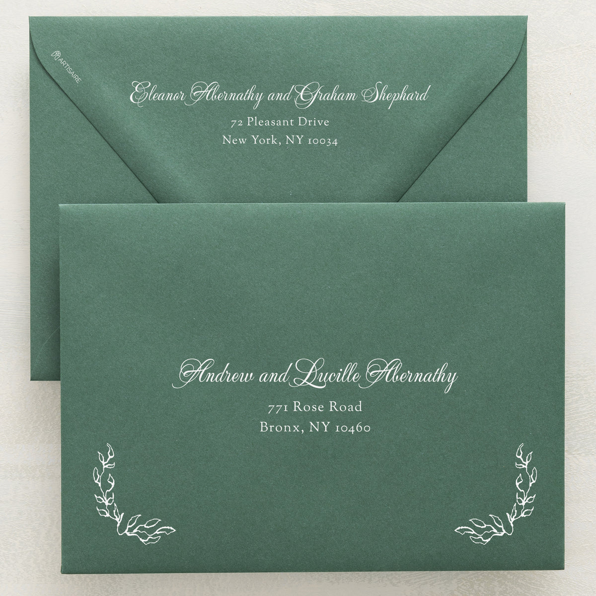 Promenade Addressed Envelopes