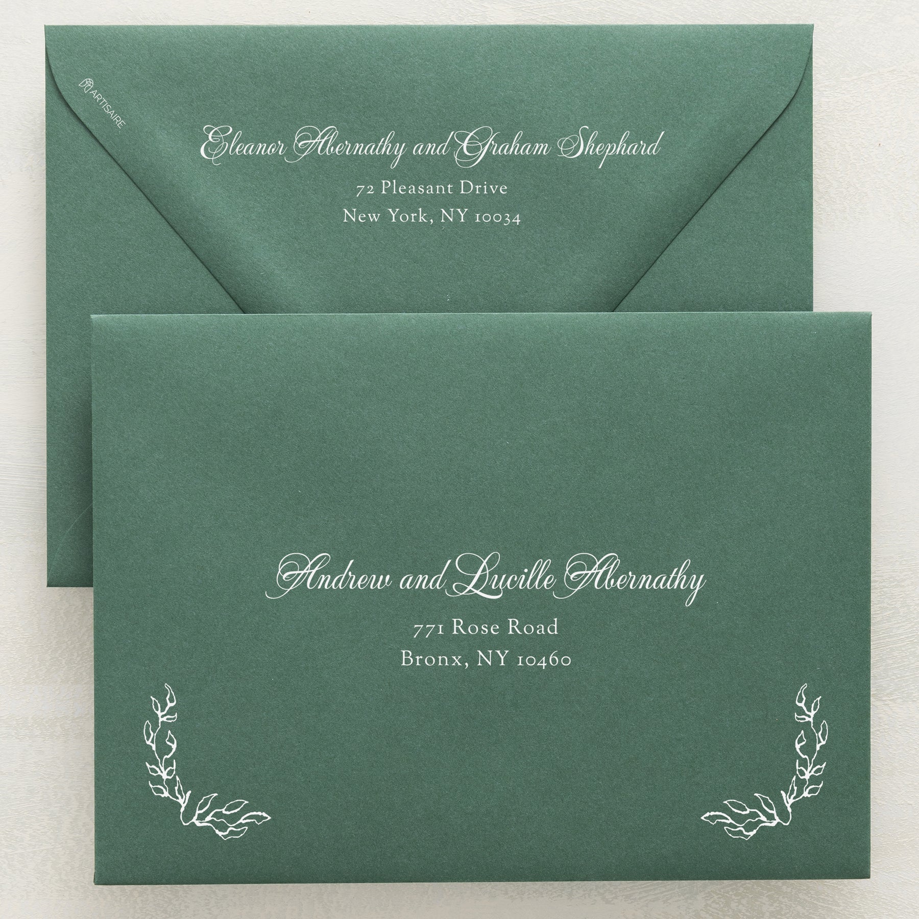 Promenade Addressed Envelopes