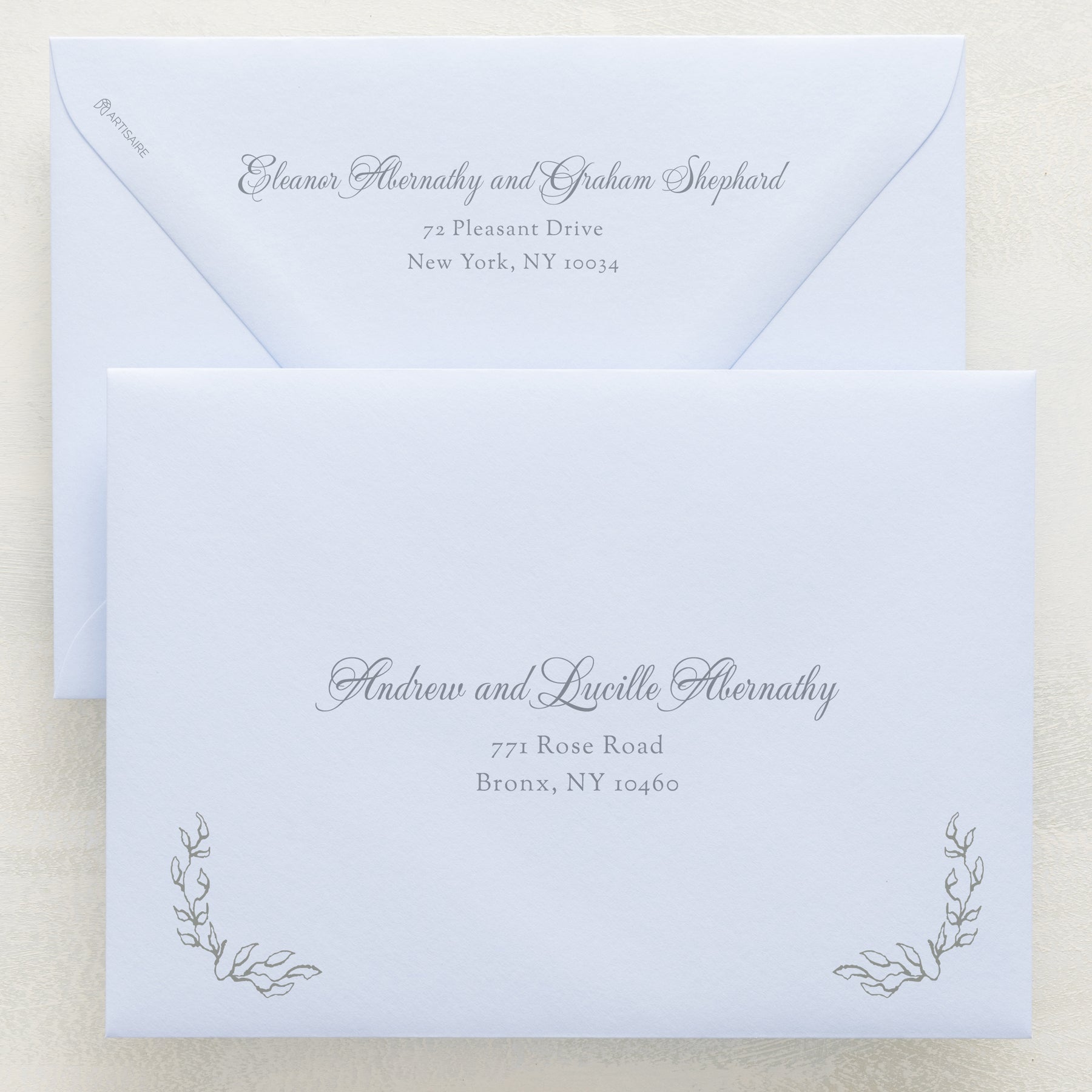 Promenade Addressed Envelopes