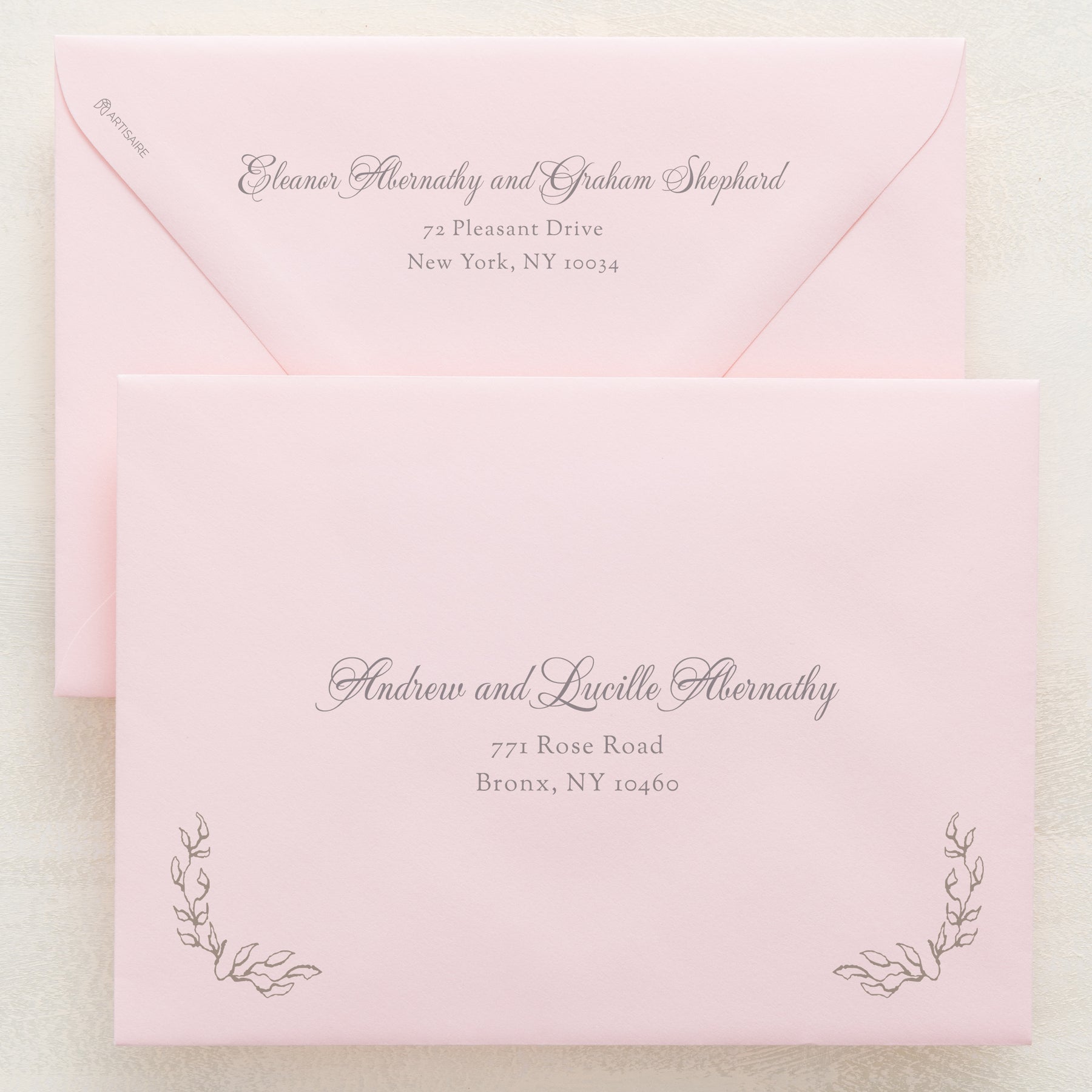 Promenade Addressed Envelopes