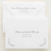 Promenade Addressed Envelopes