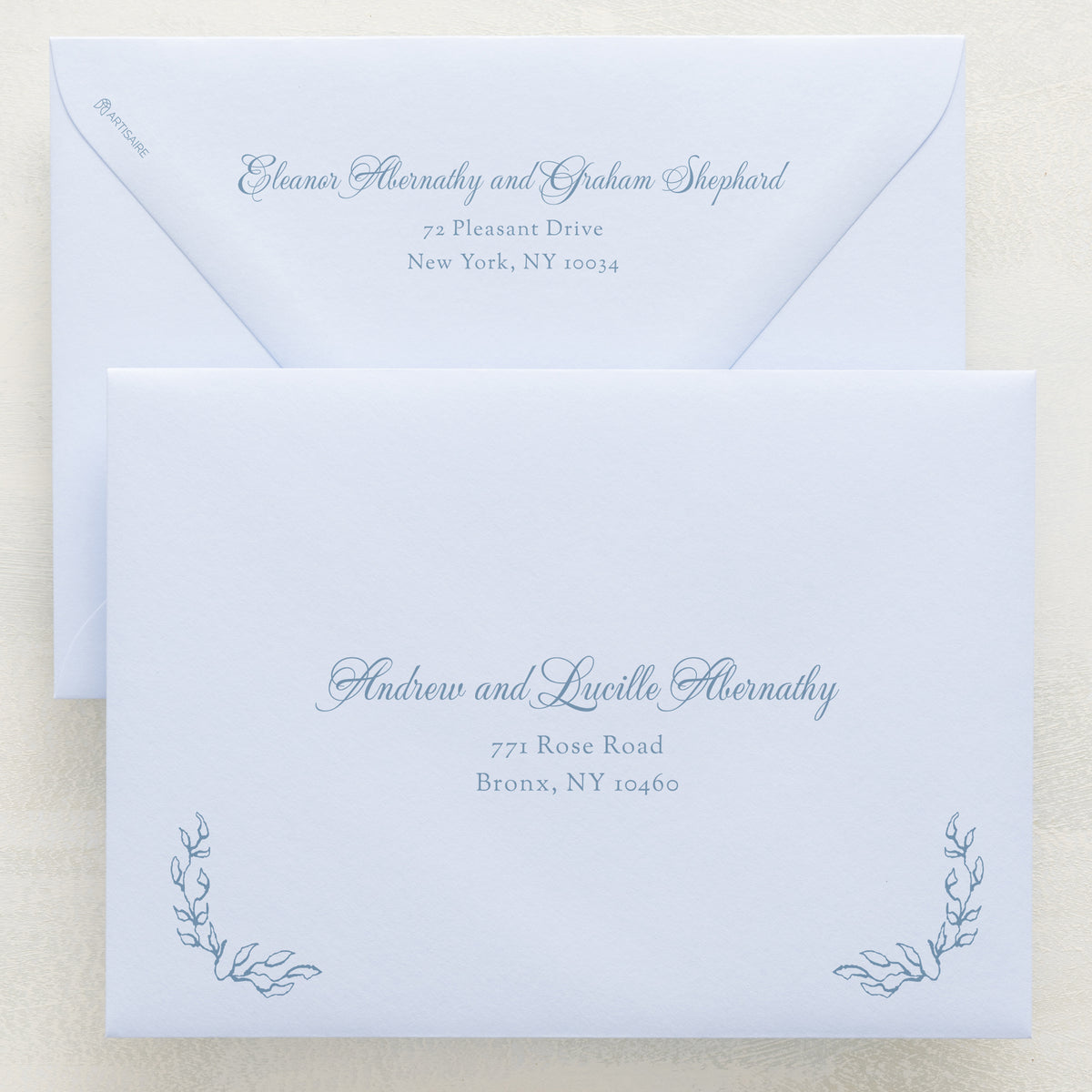 Promenade Addressed Envelopes