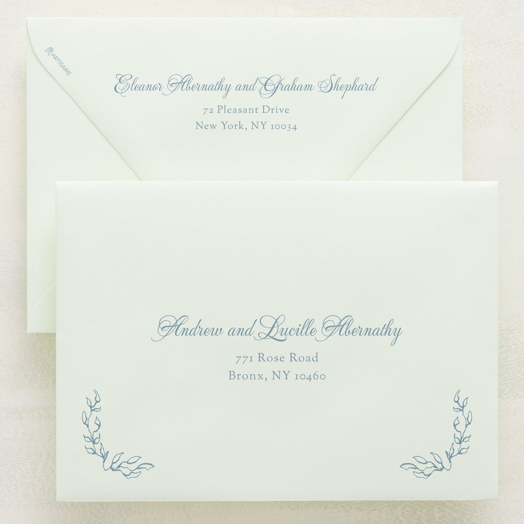 Promenade Addressed Envelopes