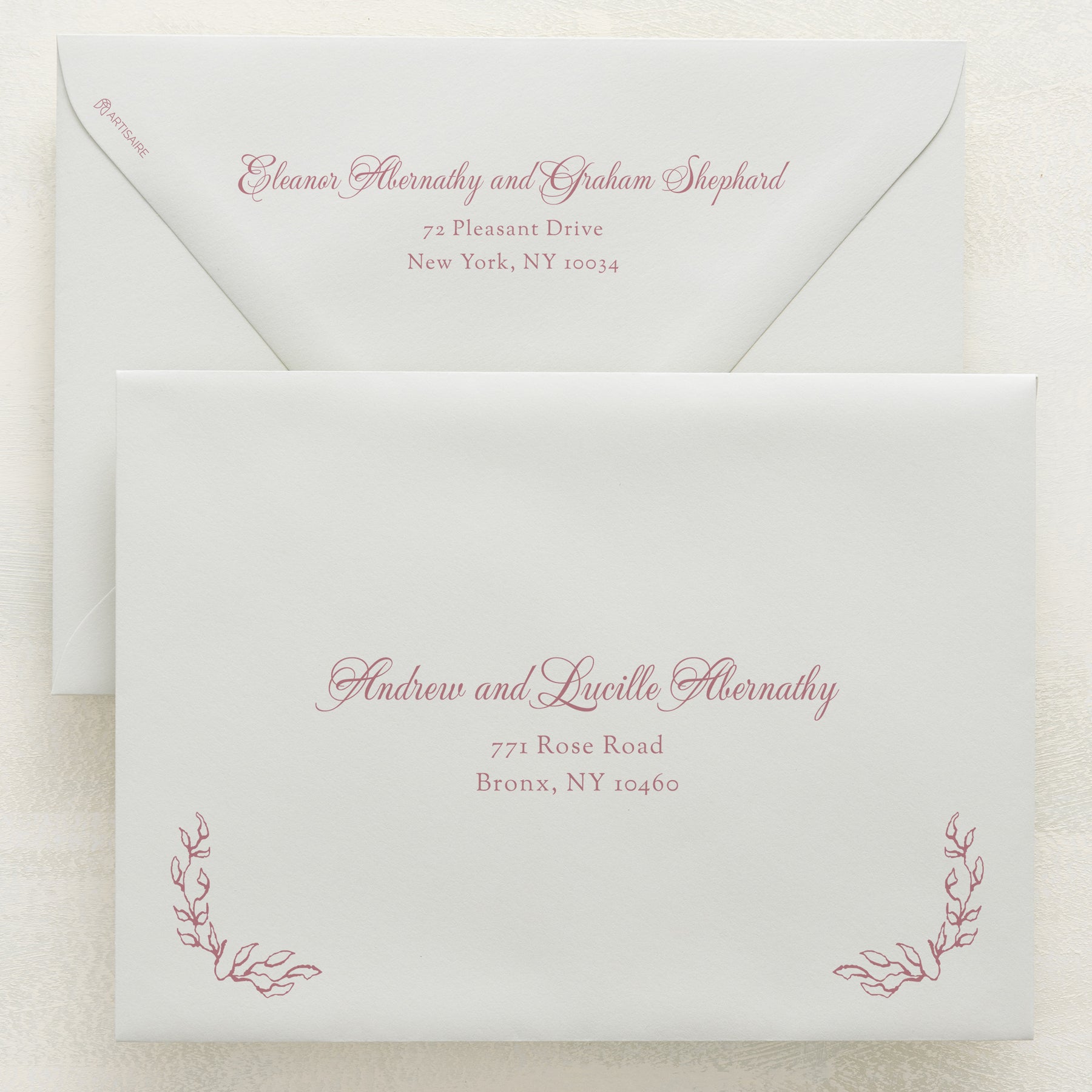 Promenade Addressed Envelopes