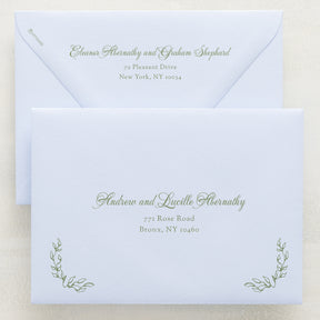 Promenade Addressed Envelopes