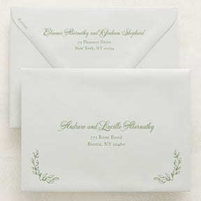 Promenade Addressed Envelopes