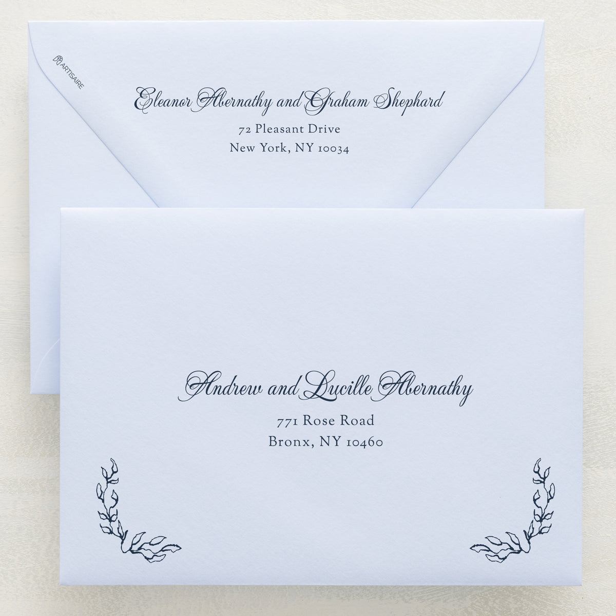 Promenade Addressed Envelopes