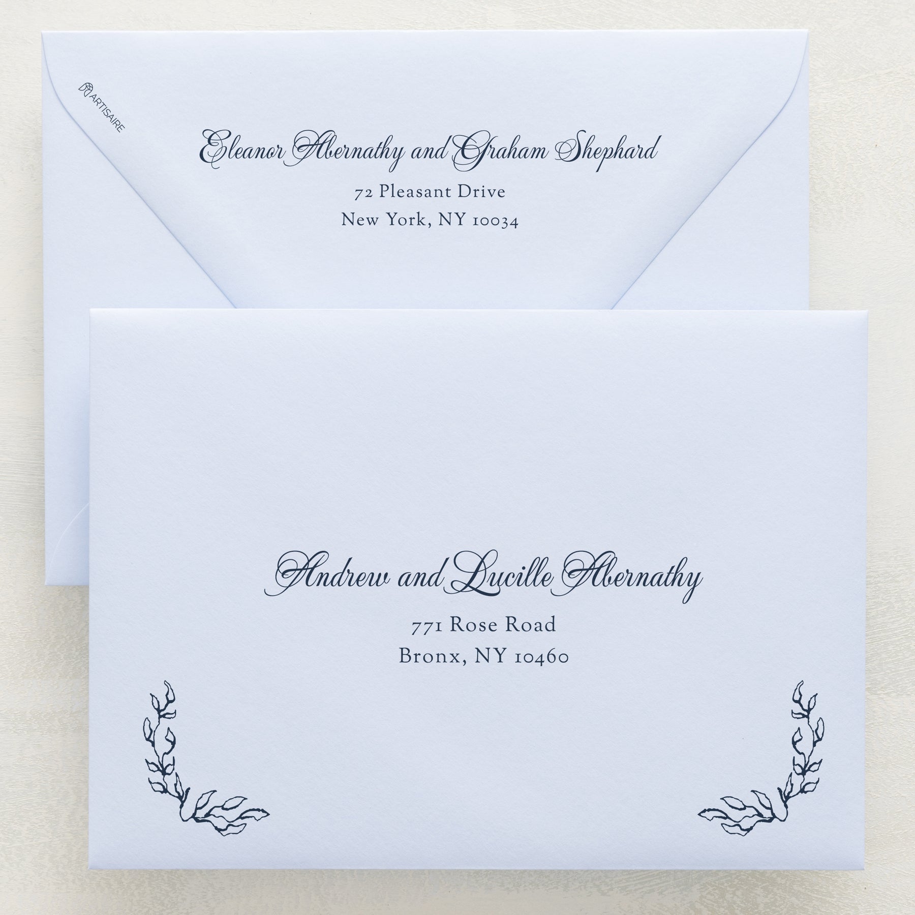 Promenade Addressed Envelopes