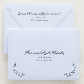 Promenade Addressed Envelopes