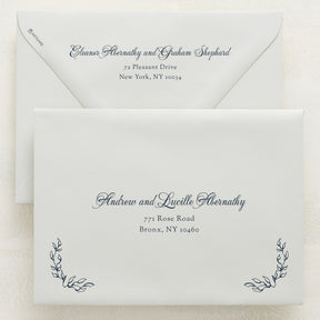 Promenade Addressed Envelopes