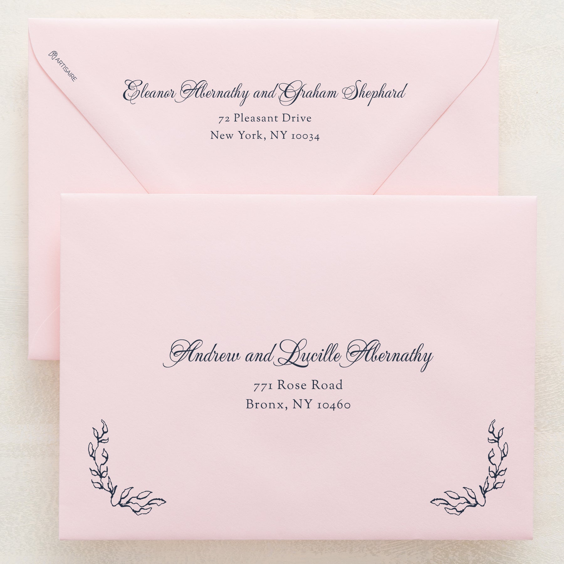 Promenade Addressed Envelopes