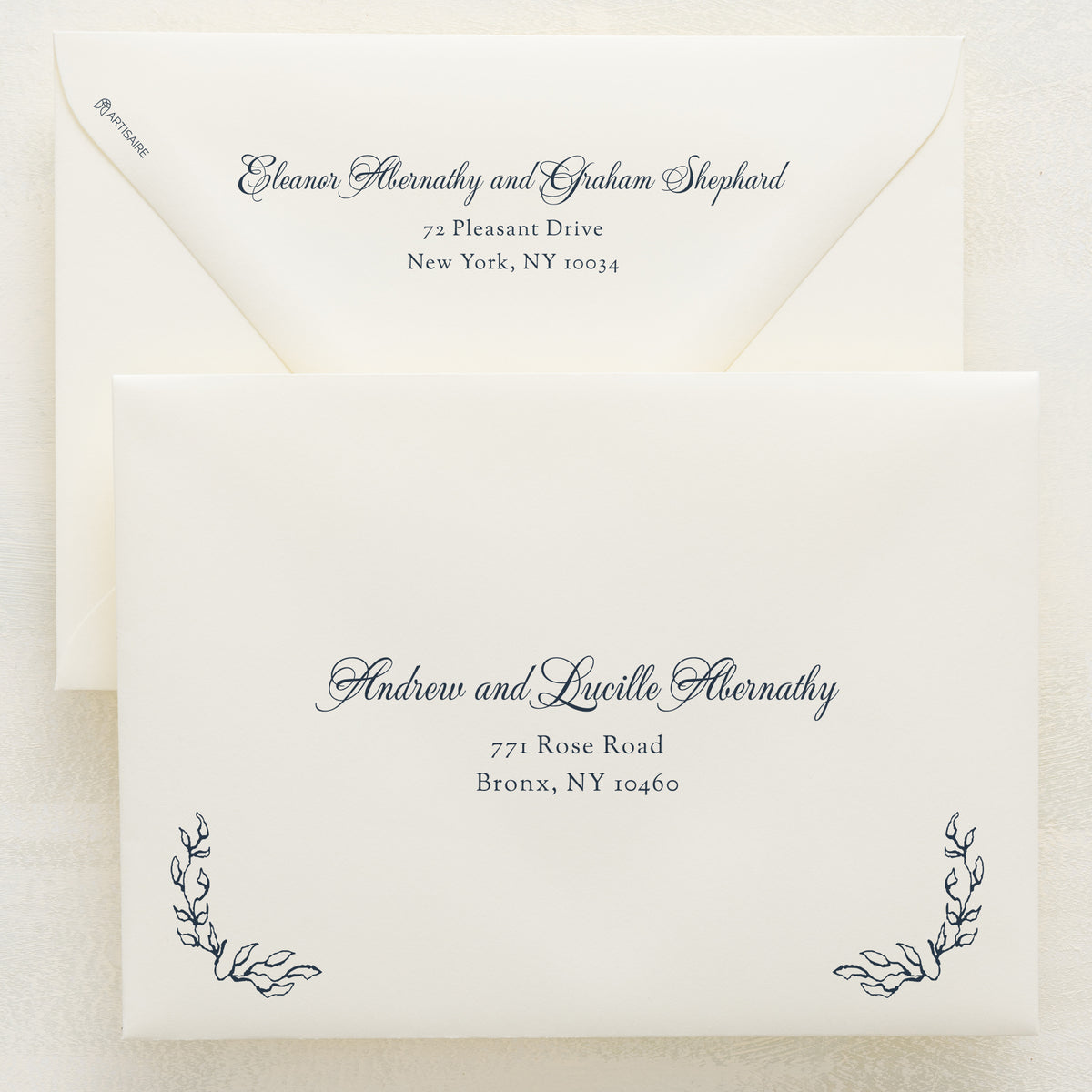 Promenade Addressed Envelopes