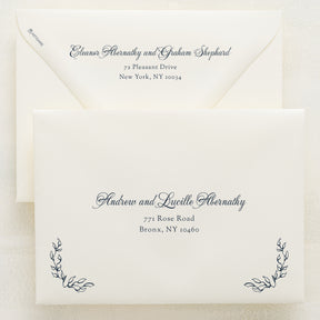 Promenade Addressed Envelopes