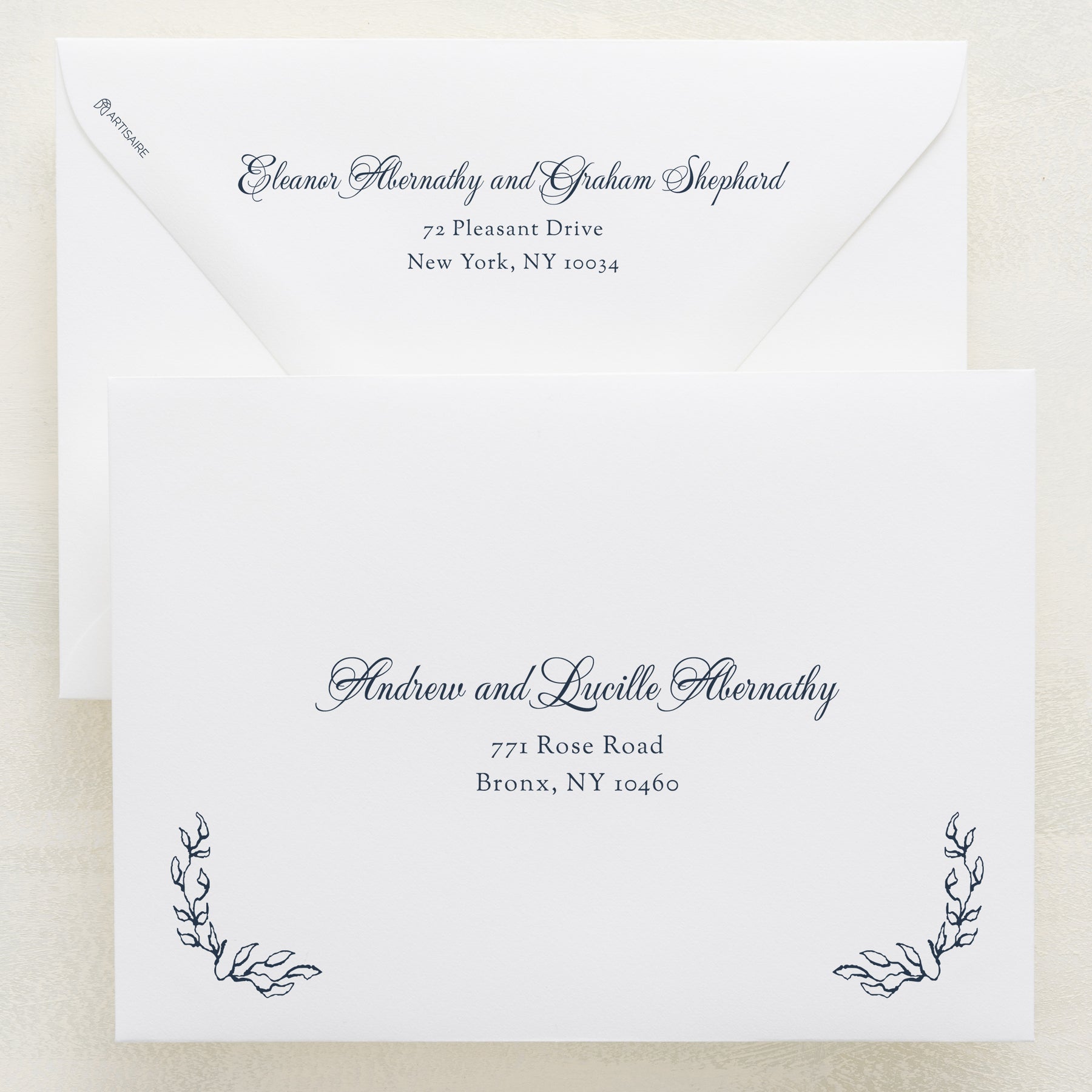 Promenade Addressed Envelopes