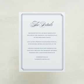 Always Traditional Details Card