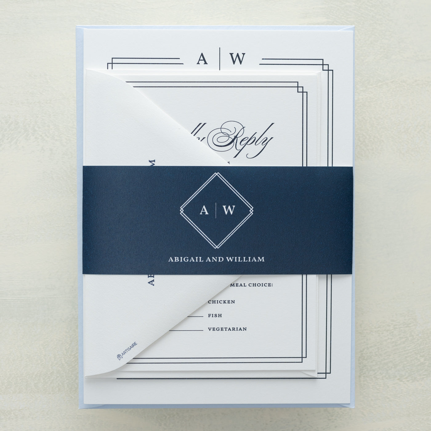 Always Traditional RSVP Cards