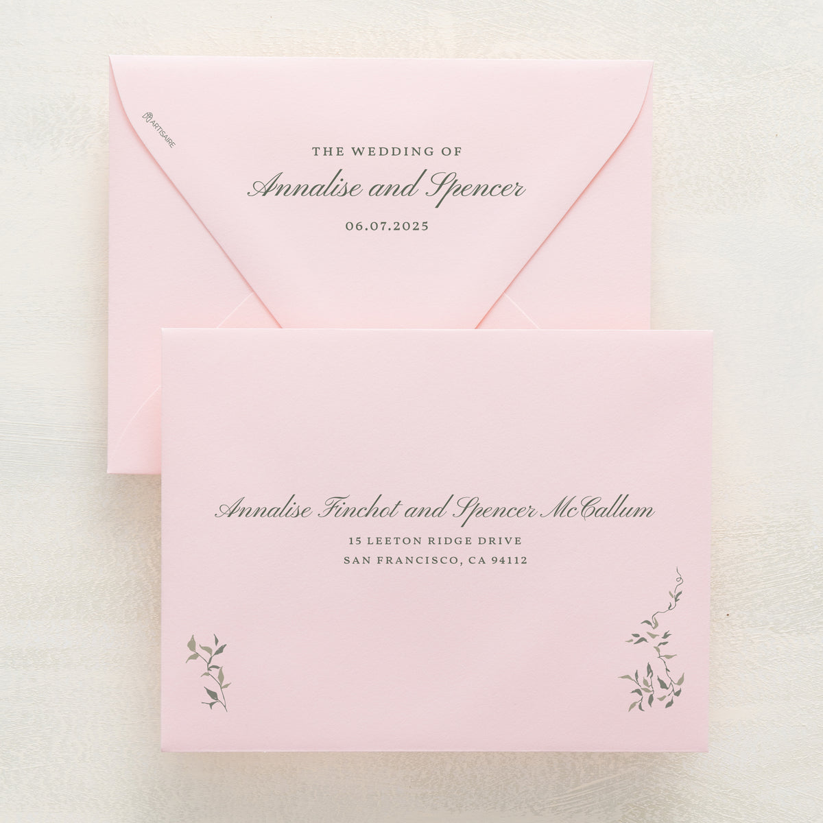 Enchantment Reply Envelopes