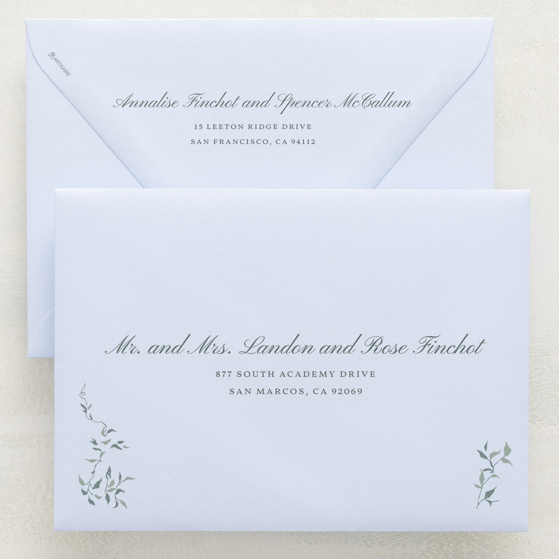 Enchantment Addressed Envelopes