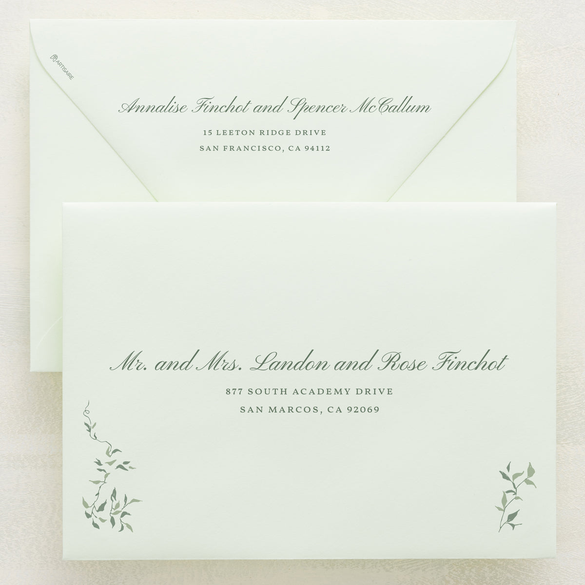 Enchantment Addressed Envelopes