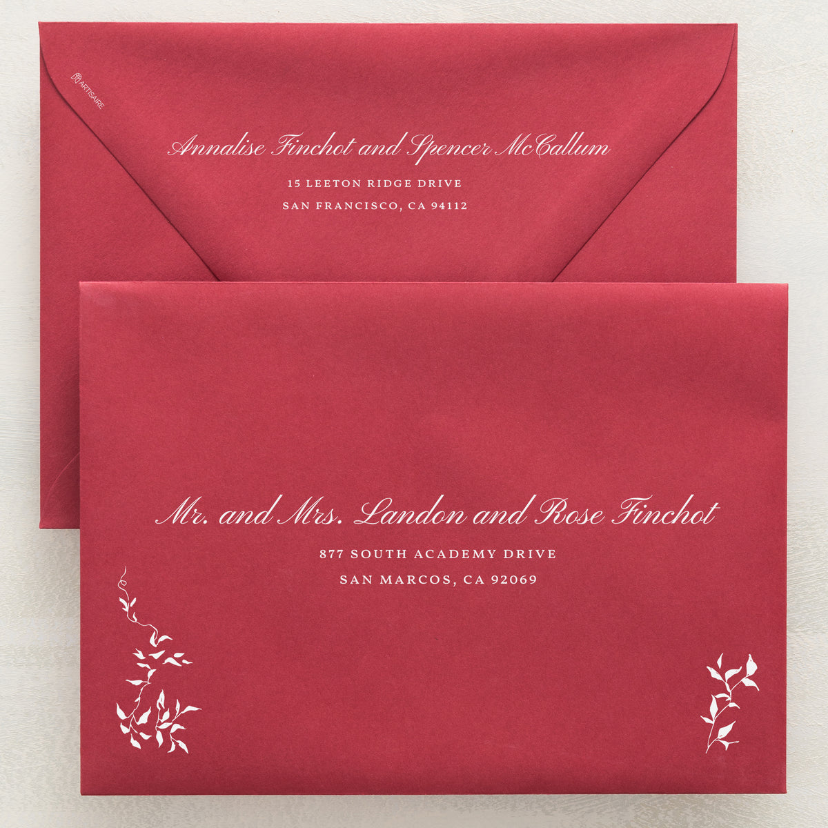 Enchantment Addressed Envelopes