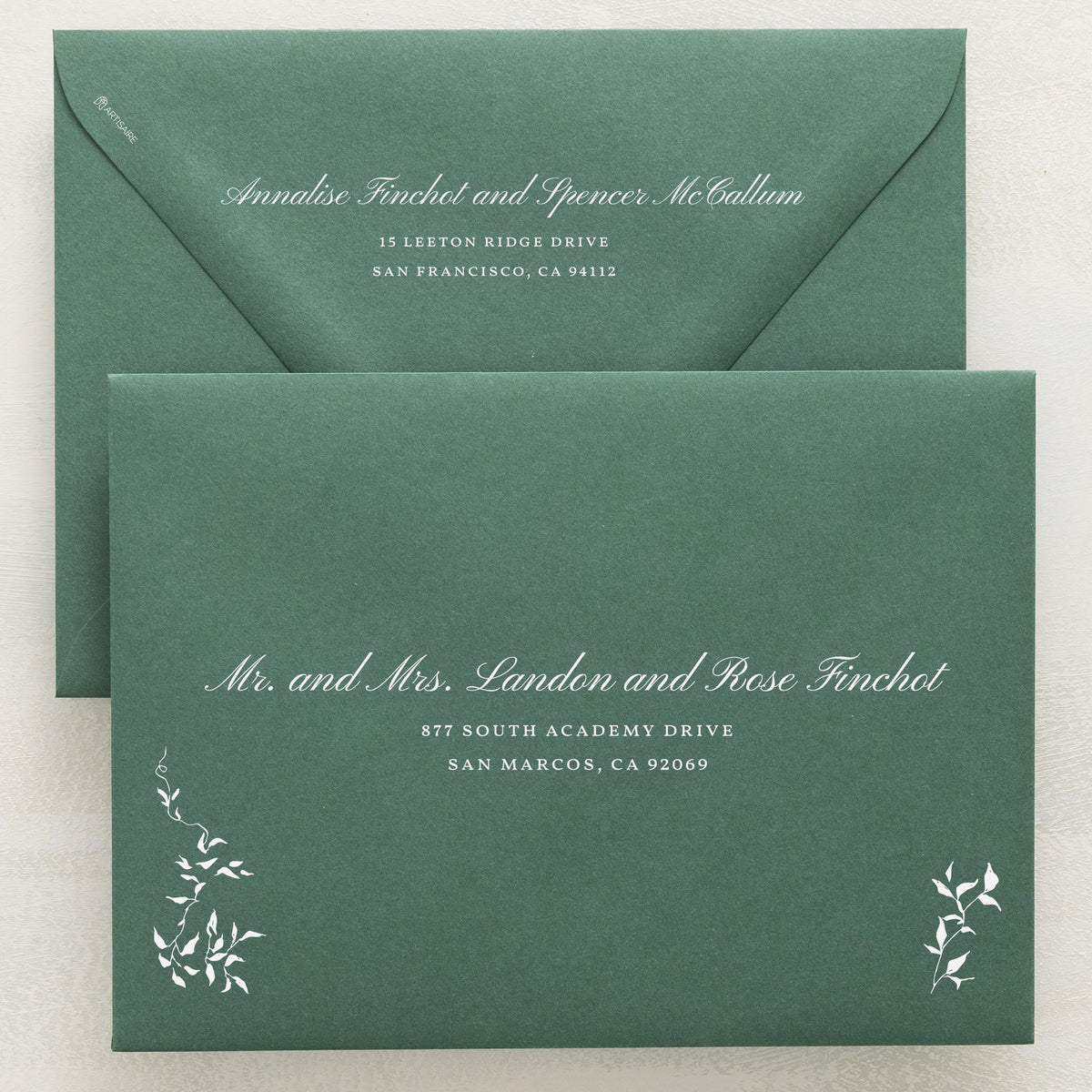 Enchantment Addressed Envelopes