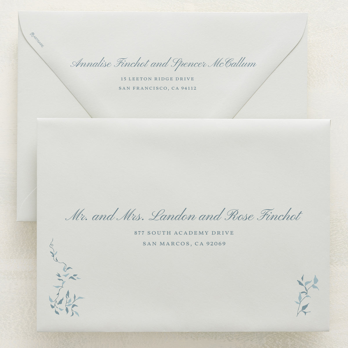 Enchantment Addressed Envelopes