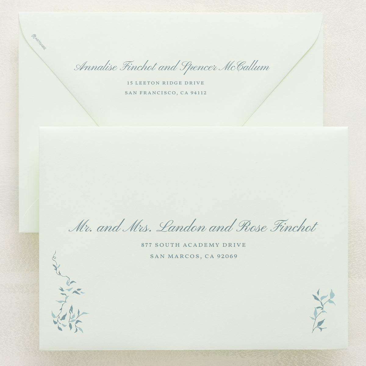 Enchantment Addressed Envelopes