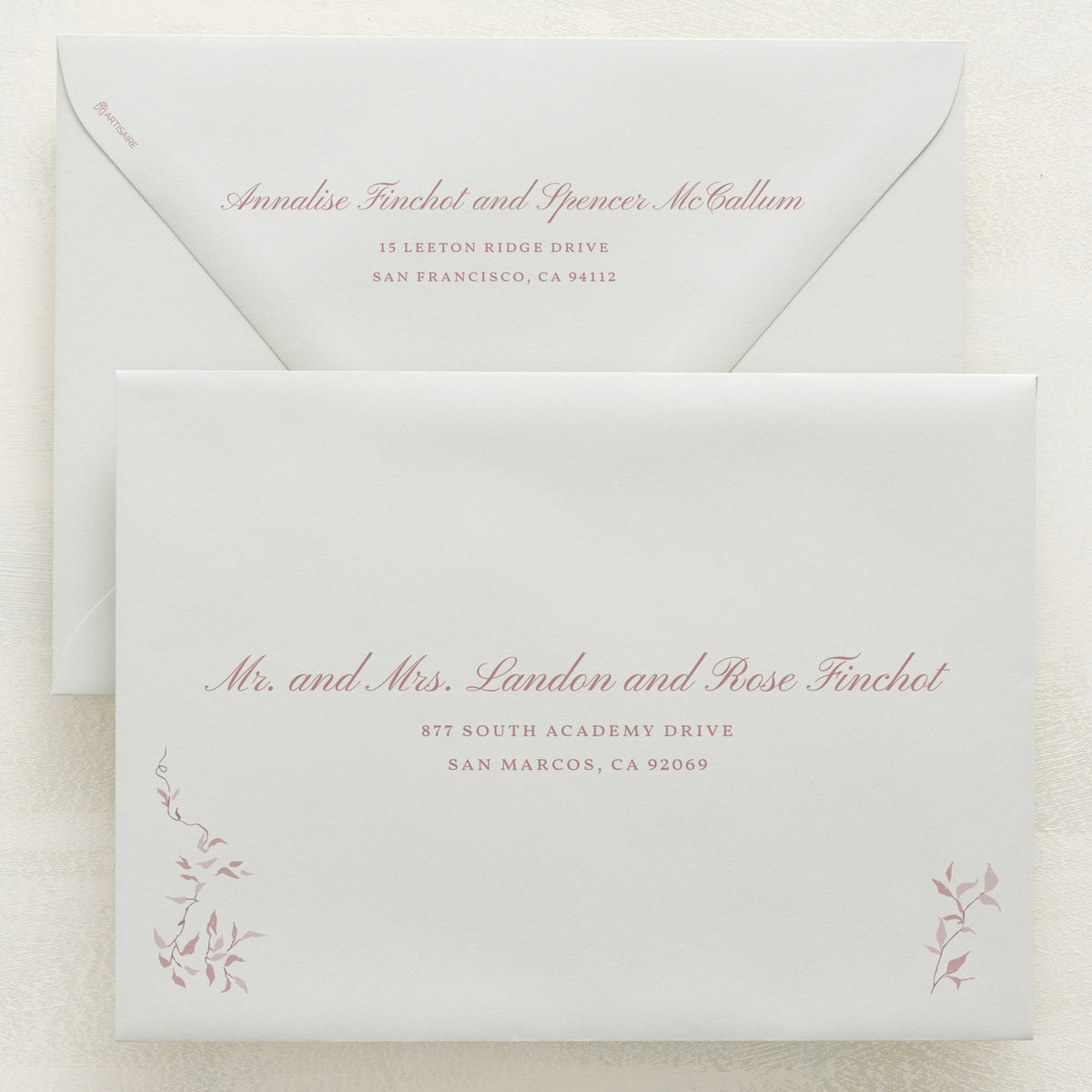 Enchantment Addressed Envelopes