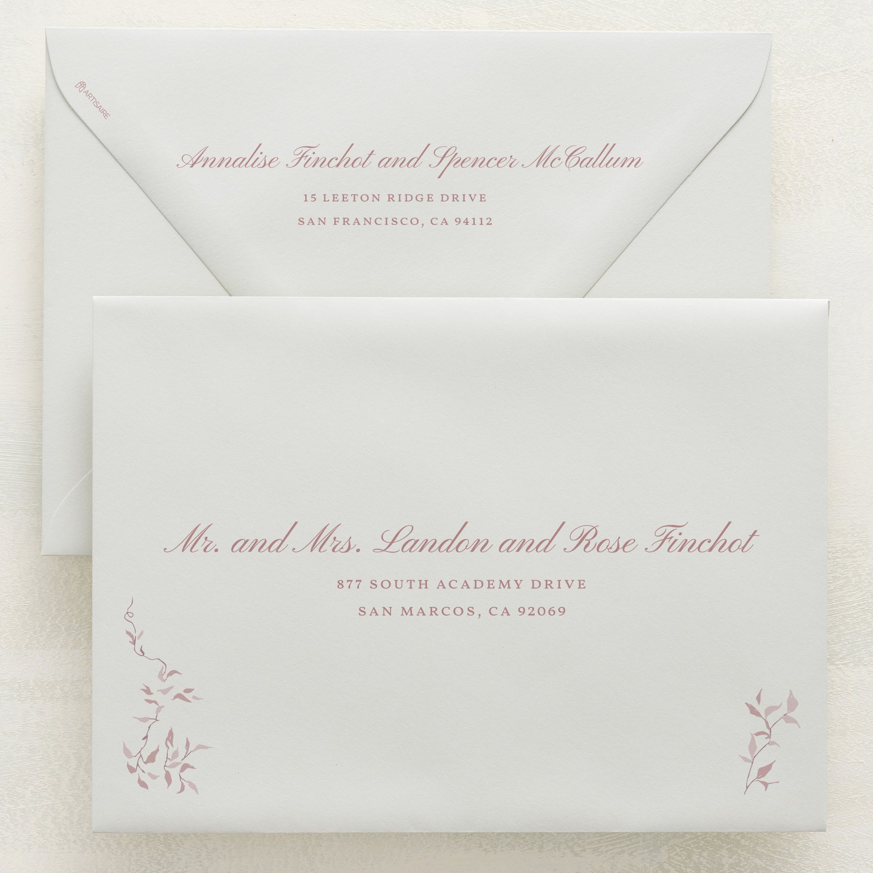 Enchantment Addressed Envelopes