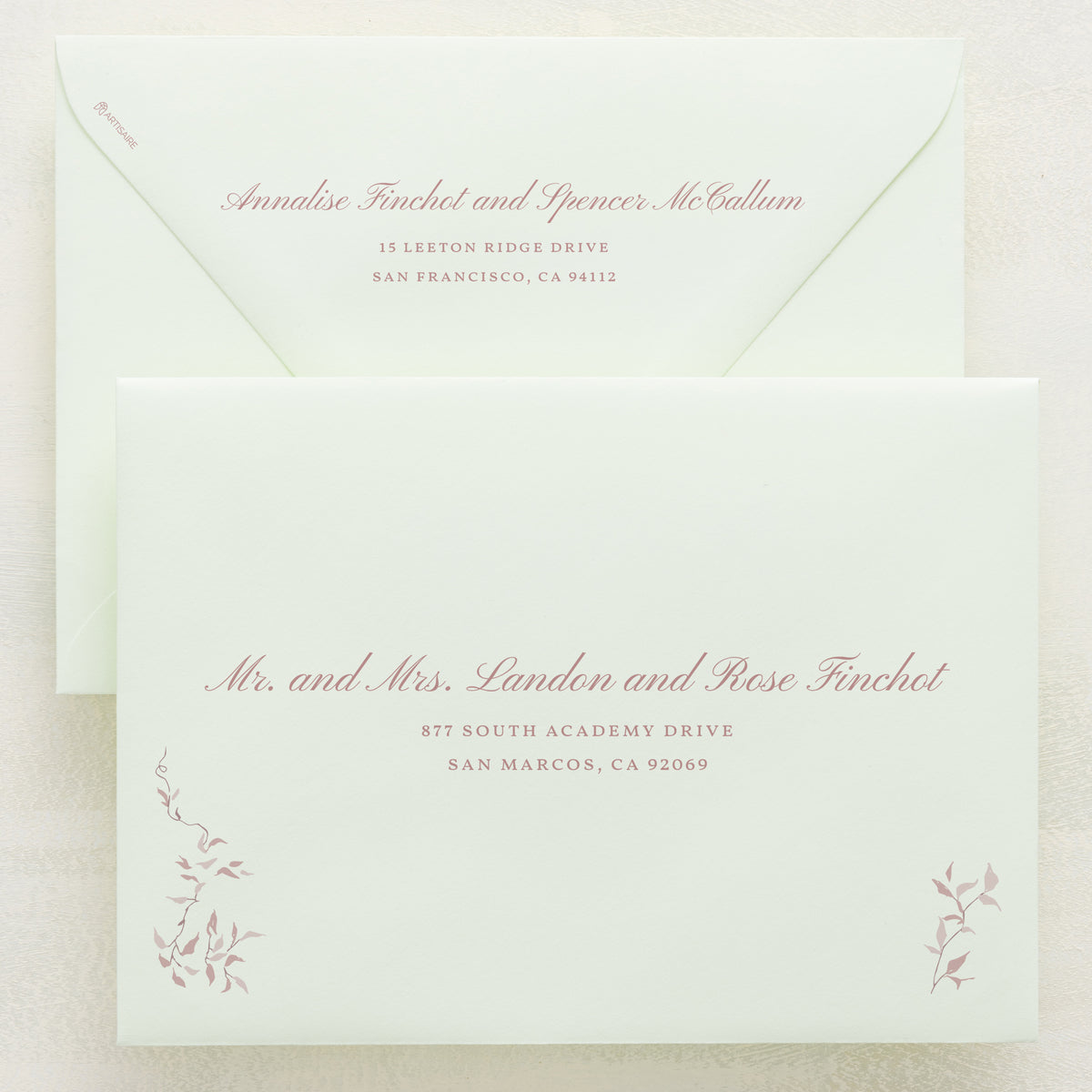 Enchantment Addressed Envelopes