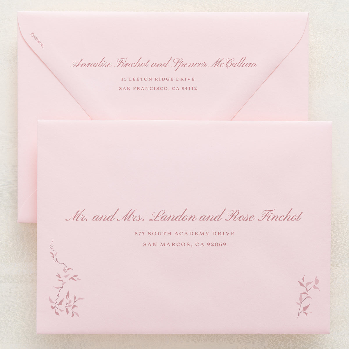 Enchantment Addressed Envelopes