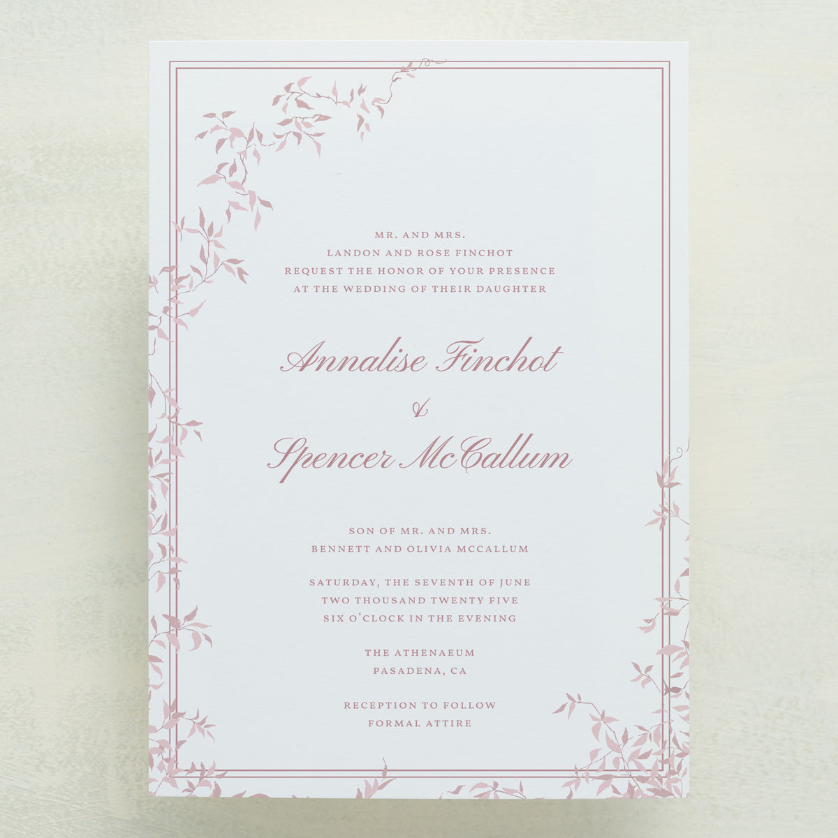 Enchantment Wedding Invitations