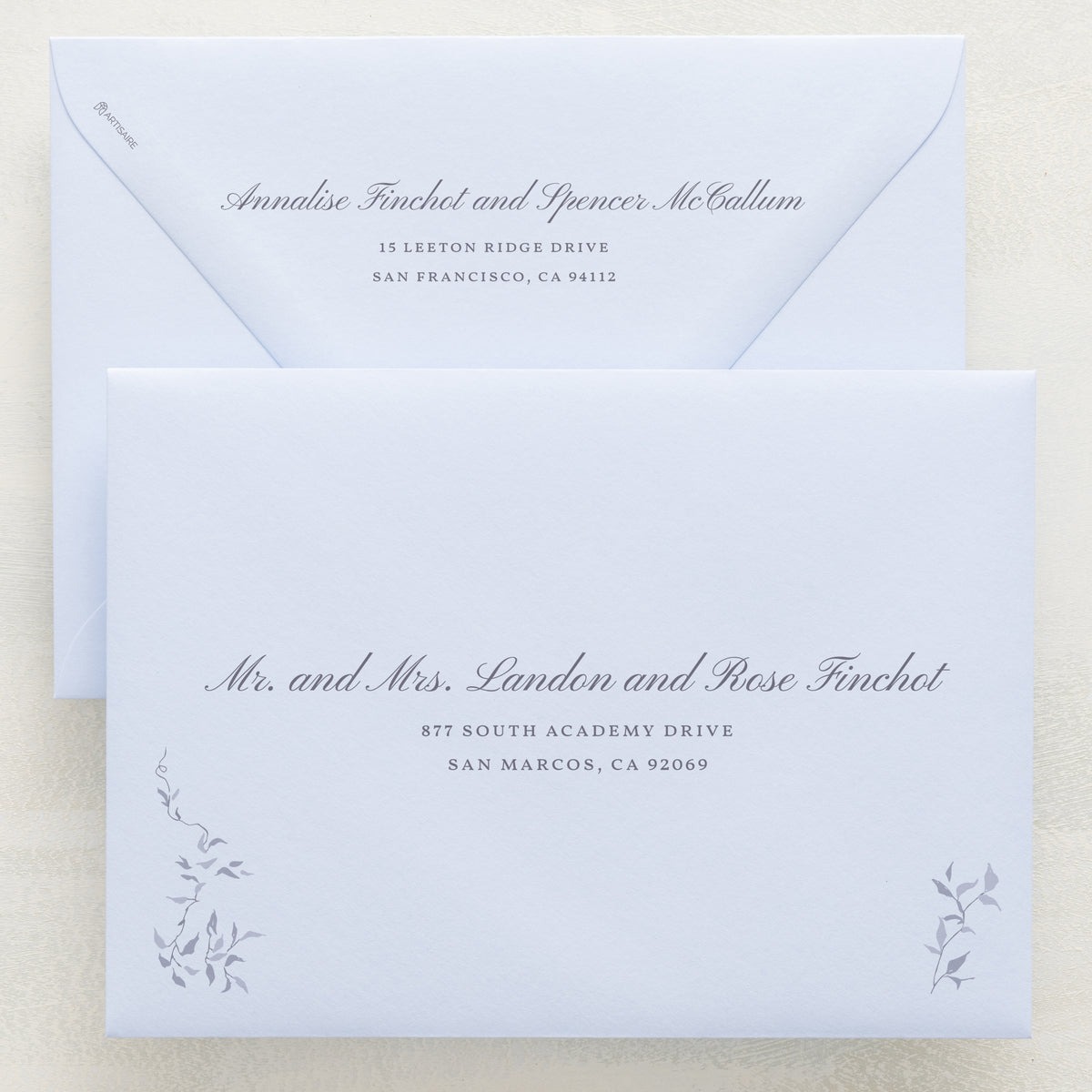 Enchantment Addressed Envelopes