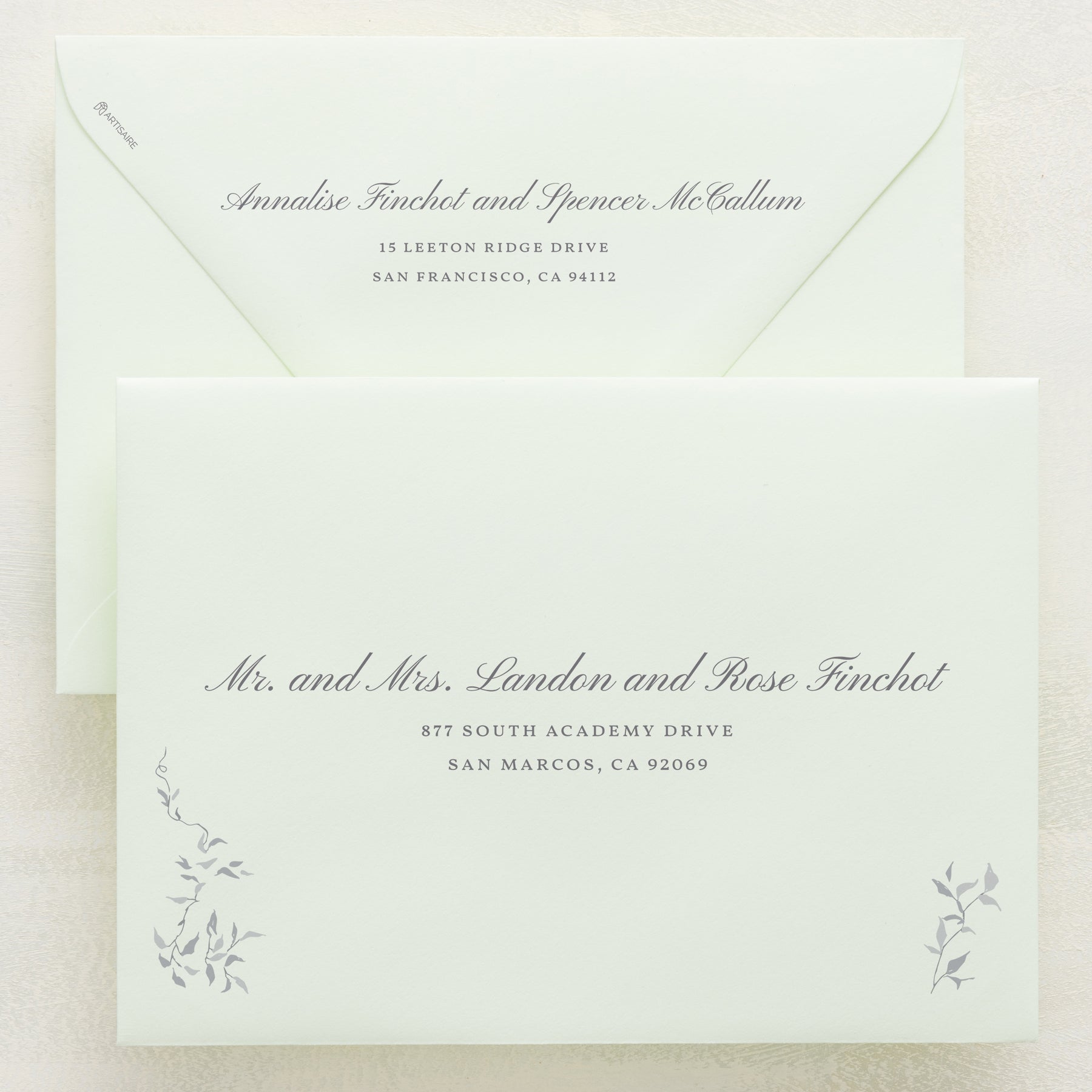 Enchantment Addressed Envelopes