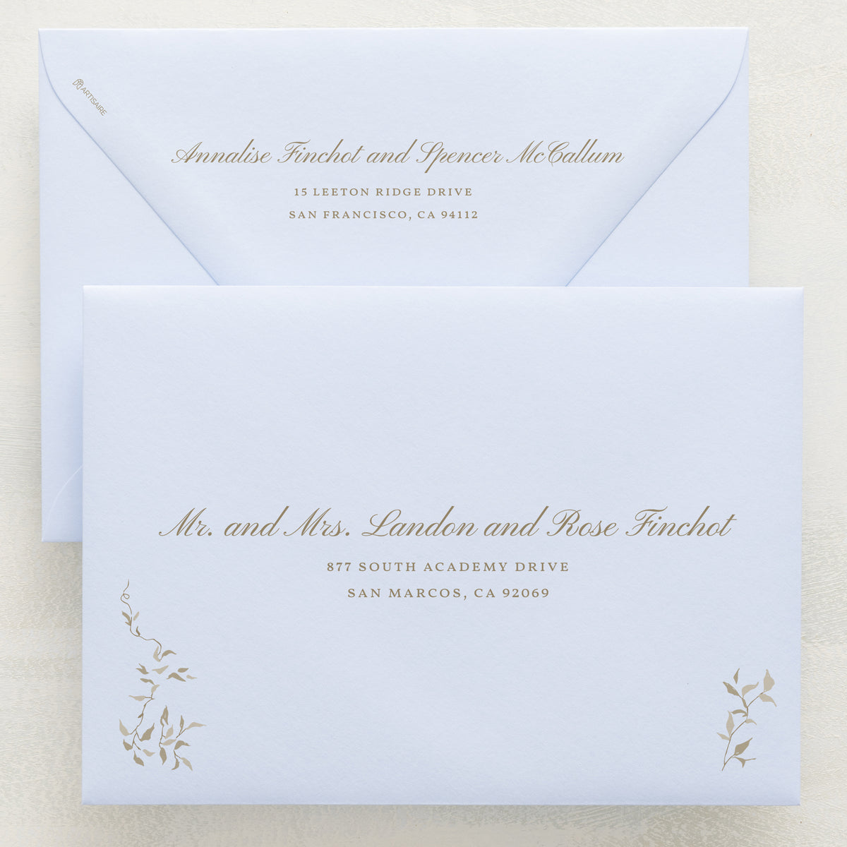 Enchantment Addressed Envelopes