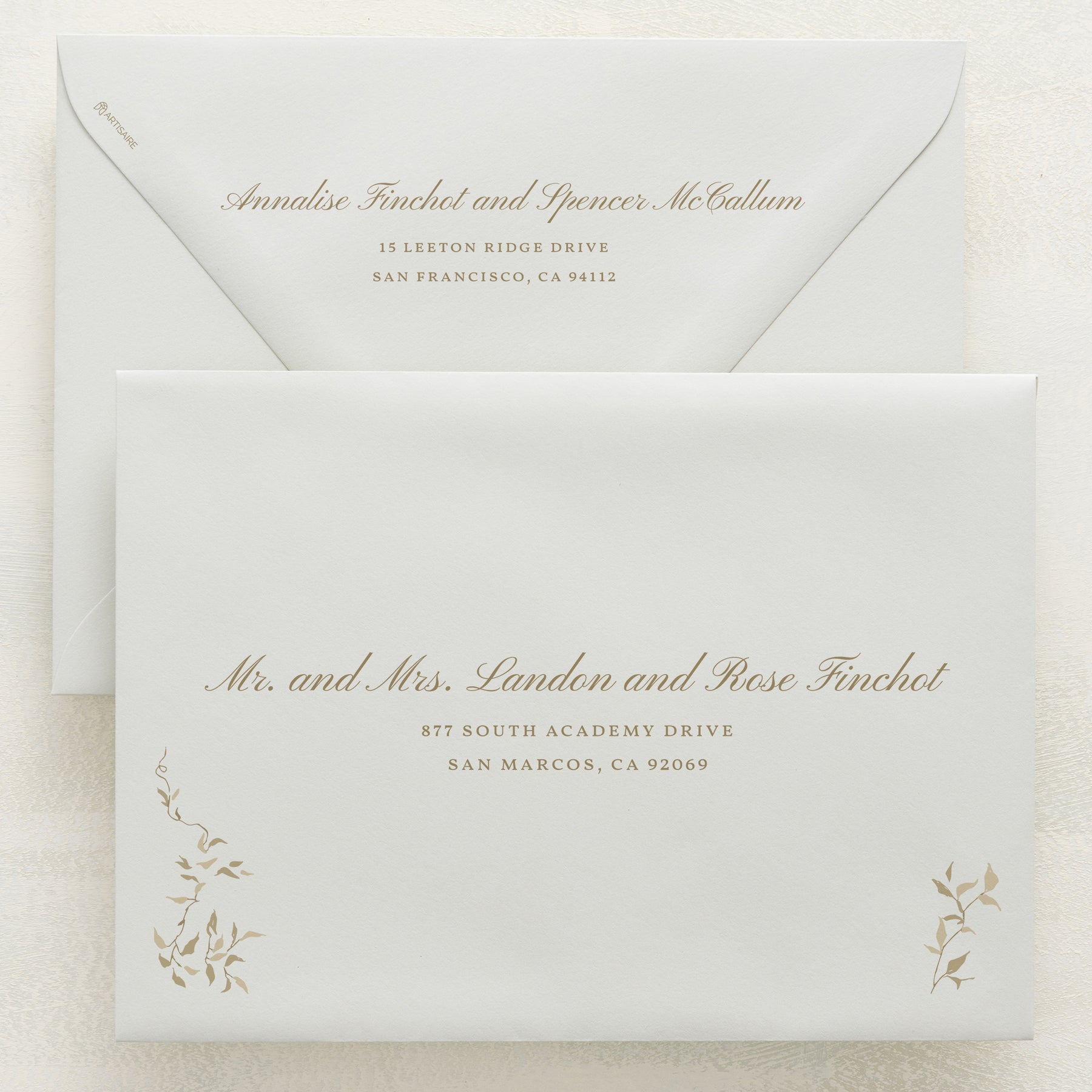 Enchantment Addressed Envelopes