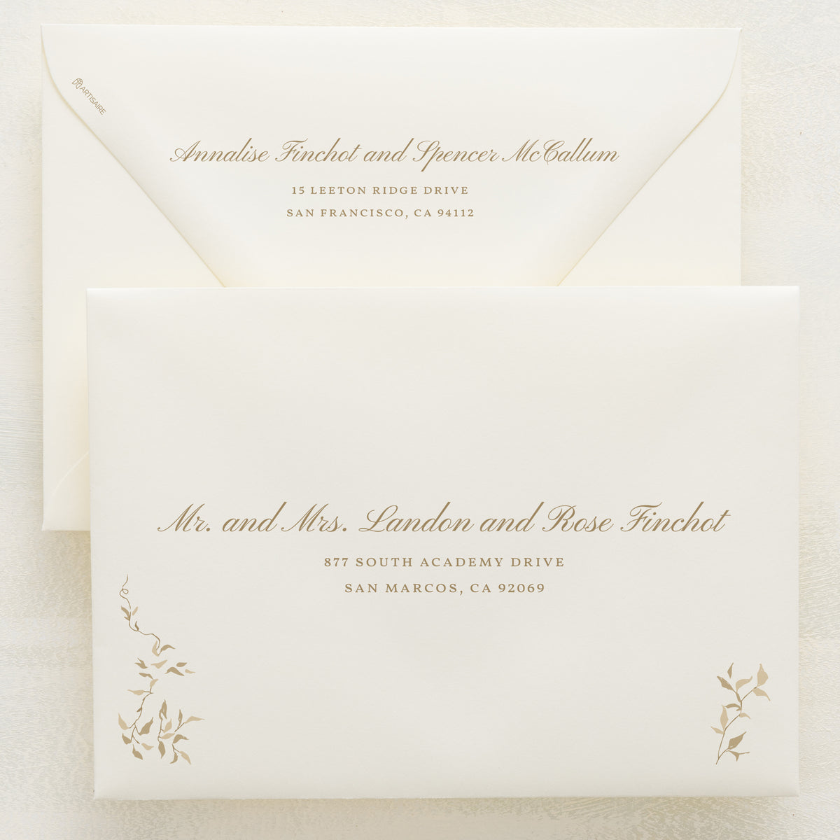 Enchantment Addressed Envelopes