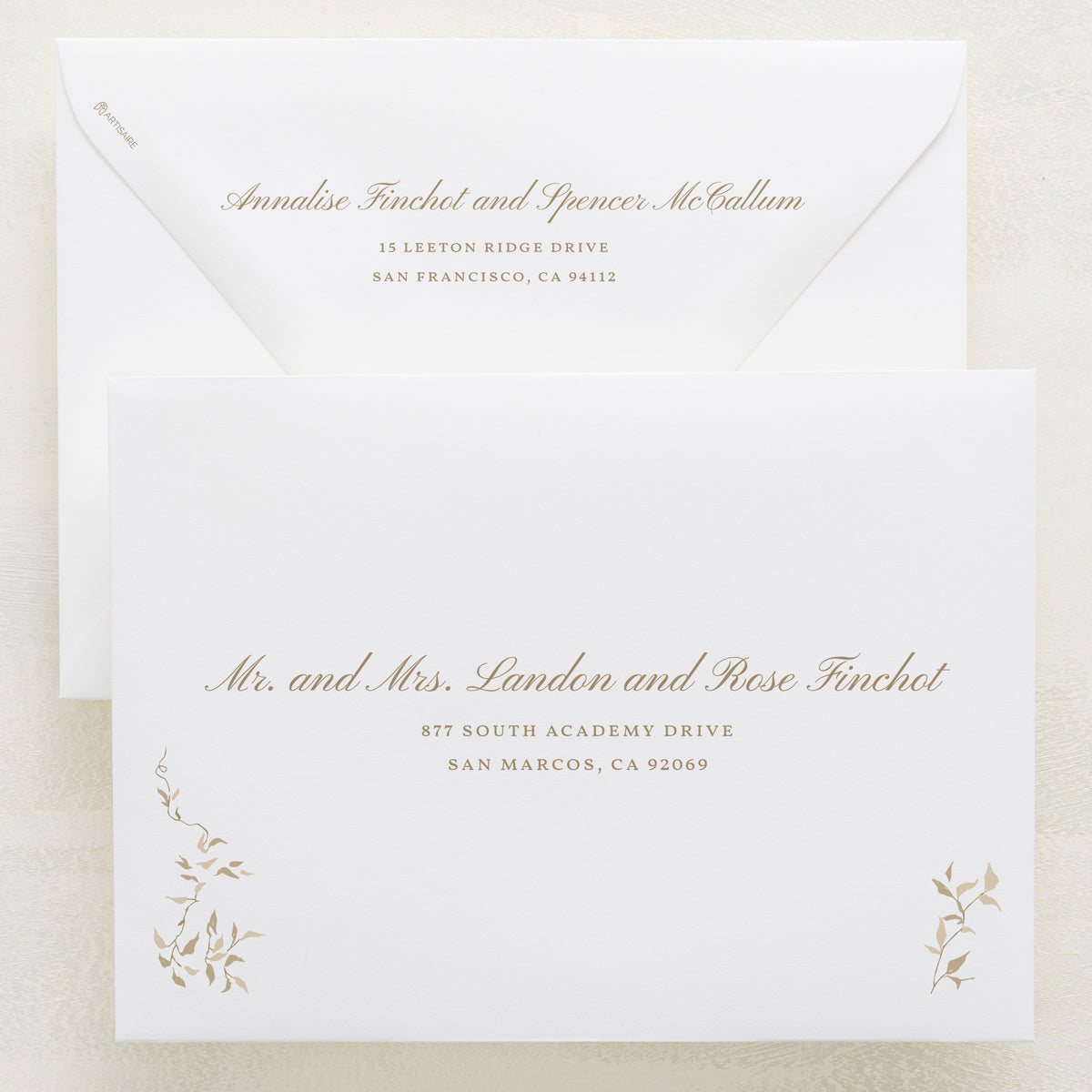 Enchantment Addressed Envelopes