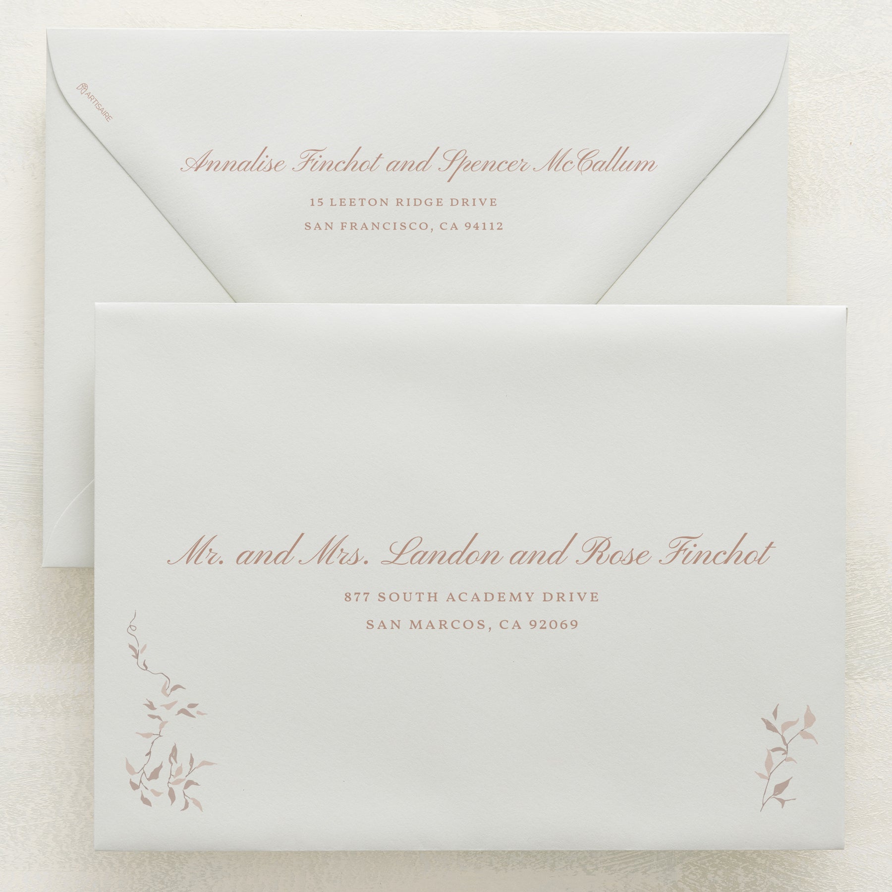 Enchantment Addressed Envelopes